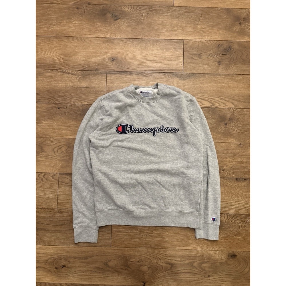 Men's Y2K Champion Embroidered Crewneck Sweater Size Small